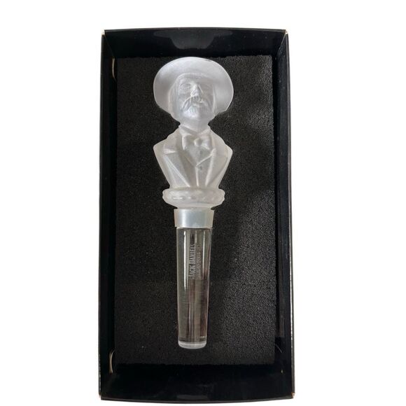 Jack Daniel’s Old No. 7 Limited Edition Crystal Bottle Stopper *New*